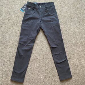 KUHL The Law Jean 30x34 Tapered Fit Vintage Patina Dye Stretch Carbon Gray NWT